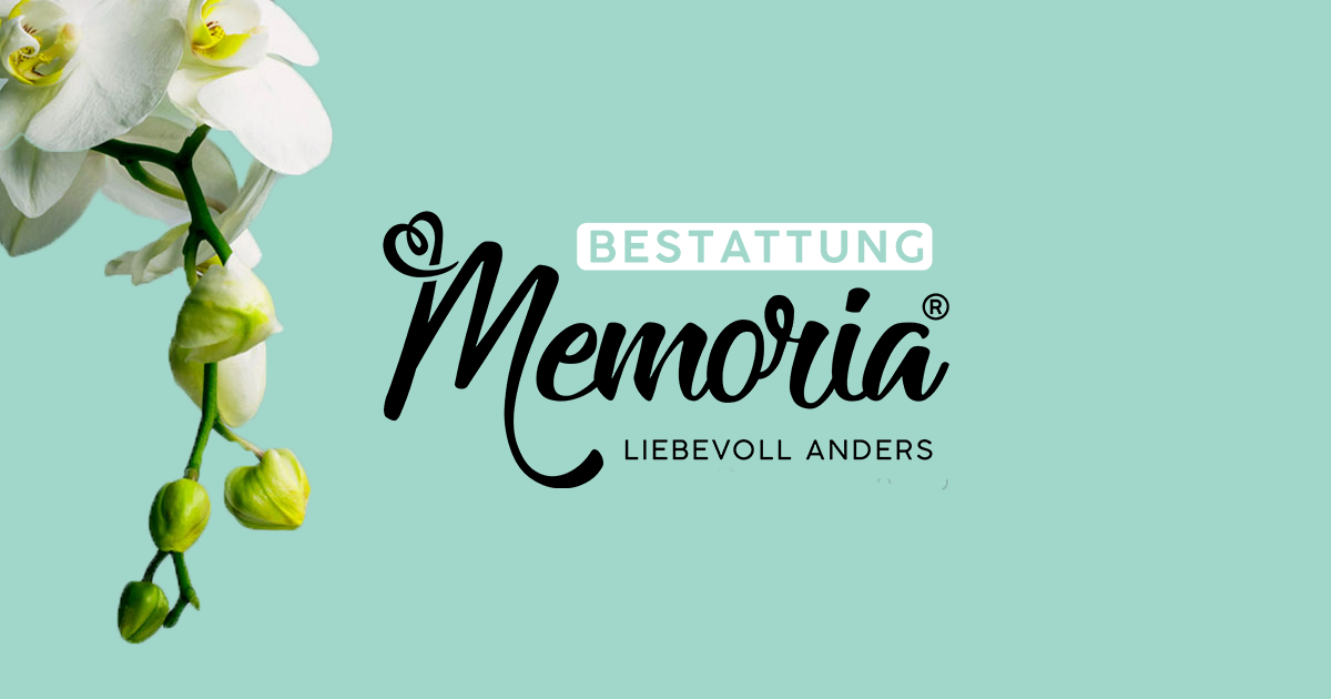 Logo Bestattung Memoria Orchidee
